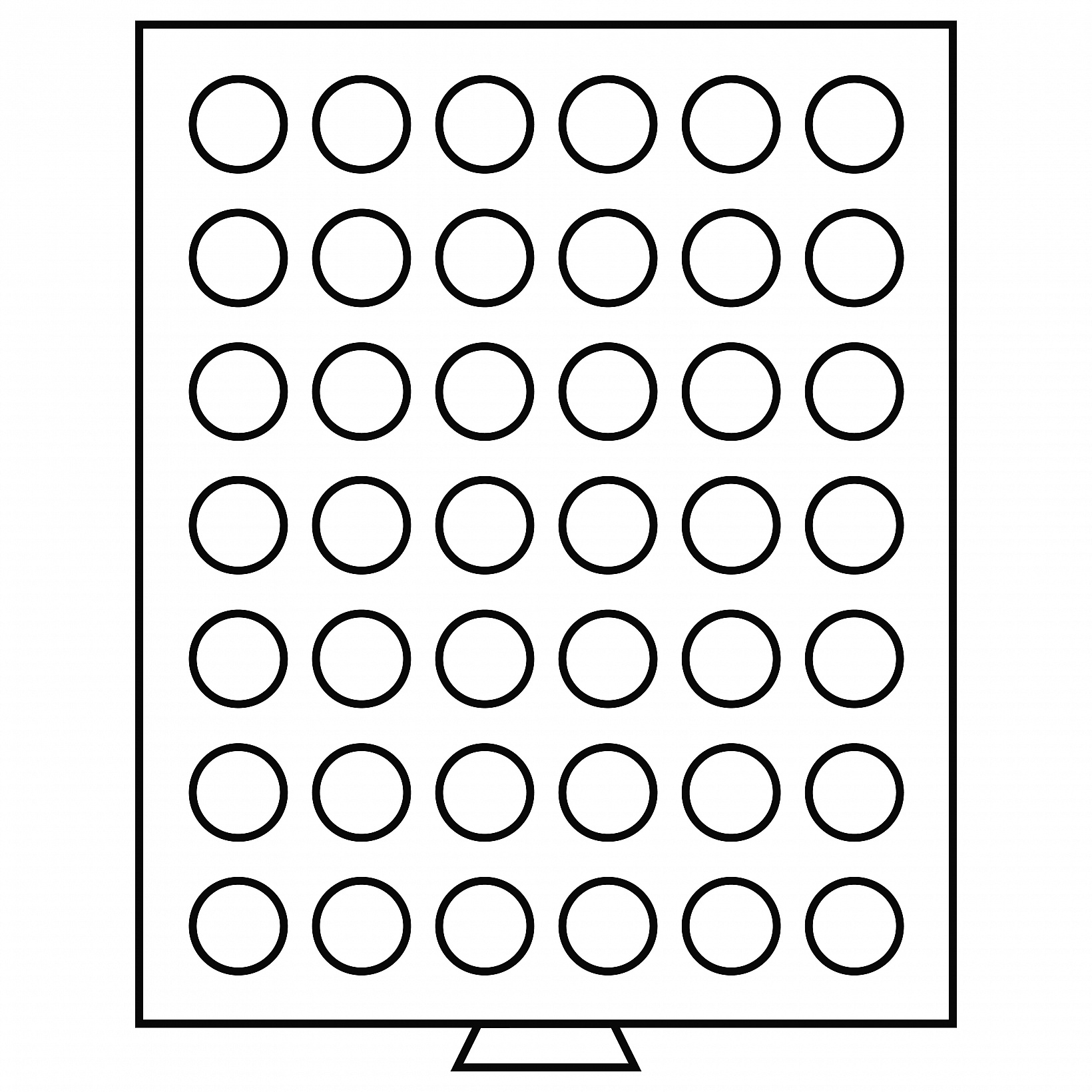 Tabuleiros MB 42 moedas 29 mm